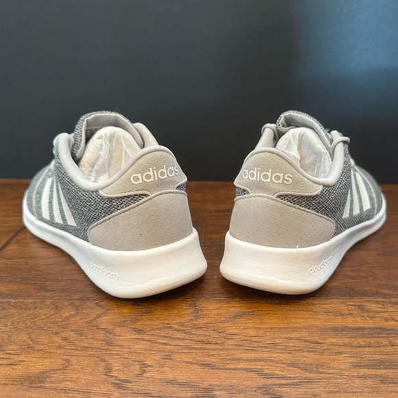 Adidas Cloudfoam Grey White Sneakers - Picture 9 of 9